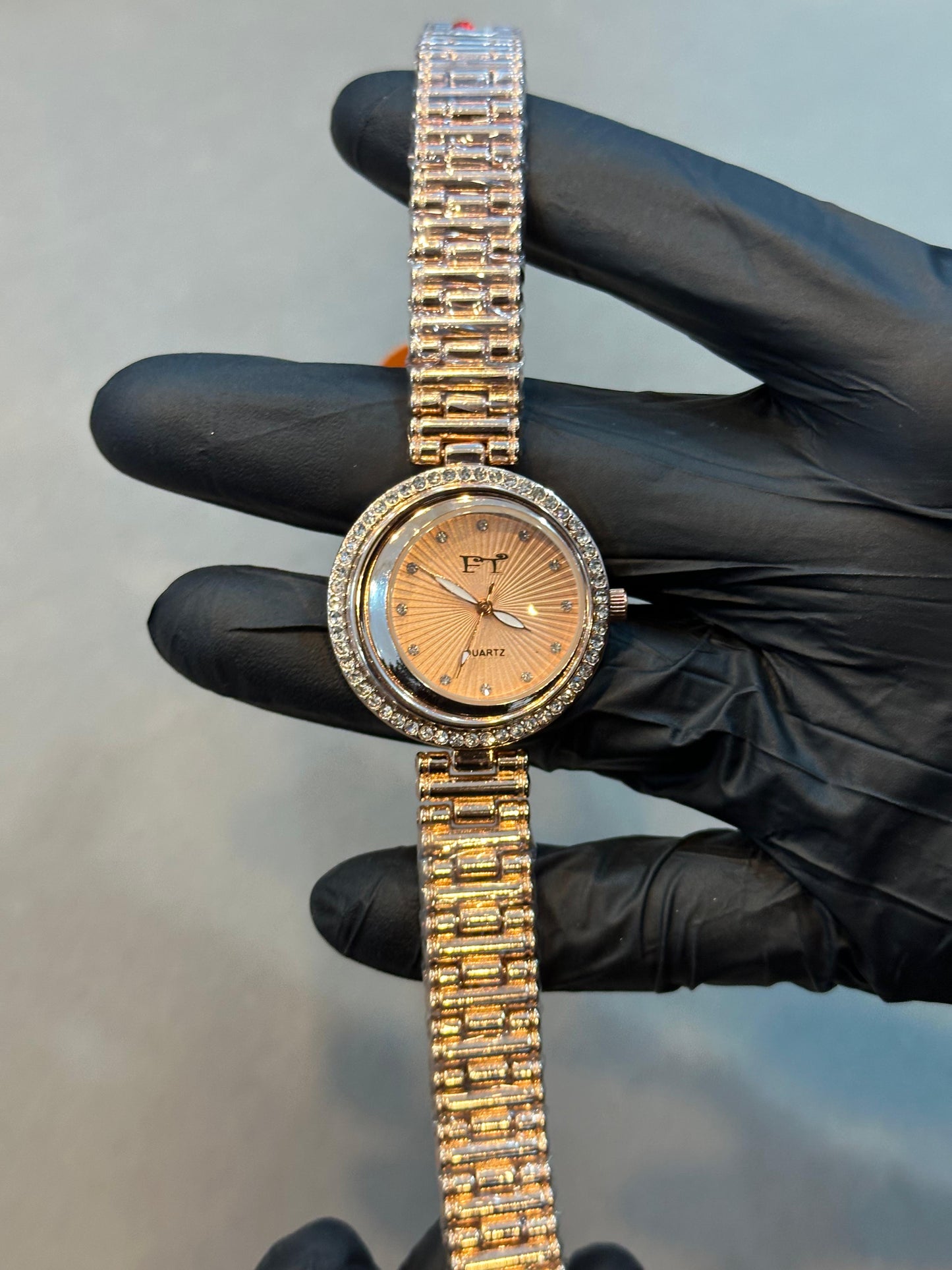 FT ladies Watch with Stone Case